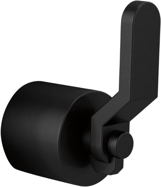 Brizo Litze® Matte Black 3 And 6 Setting Diverter Trim Handle Kit - Industrial Lever-0