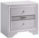 Furniture of America® Chrissy White Nightstand-0
