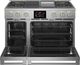Monogram® Statement Collection 48" Stainless Steel Pro Style Dual Fuel Range with 4 Burners, Grill, and Griddle-1