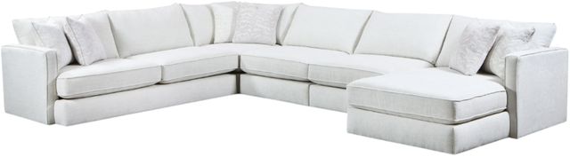 The Mix Customizable Finley 4-Piece Sectional with Chaise-0