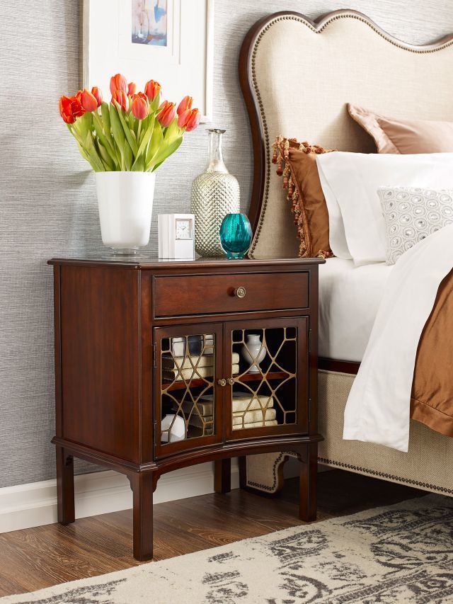 Kincaid® Hadleigh Hadleigh Wild Black Cherry Bedside Table-1