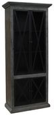 Cottage Creek Furniture Baillie Black/Distressed Grey Showcase-0