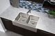 Elkay Lustertone® Classic Lustrous Satin 33" x 20-1/2" x 7-7/8" Equal Double Bowl Farmhouse Sink-2