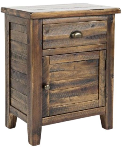 Jofran Inc. Artisan's Craft Dakota Oak Accent Table-0