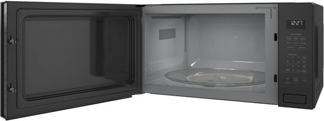 Monogram® 2.2 Cu. Ft. Black Built In Microwave-1
