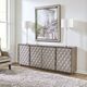 Liberty Furniture Prism Weathered Gray TV Console-2