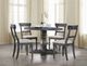 ACME Furniture Leventis Weathered Gray Round Dining Table-1