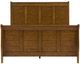 Liberty Furniture Grandpas Cabin 4-Piece Aged Oak Queen Sleigh Bedroom Set with Chest-2