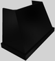 Vent-A-Hood® Designer Series 48" Black Wall Mounted Range Hood-4
