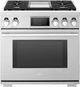 SKS 36" Stainless Steel Pro Style Natural Gas Range-0