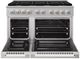 ZLINE Marino 48" Satin Stainless Steel Pro Style Dual Fuel Range with 8 Brass Burners-1