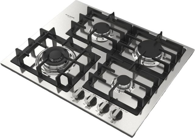 Fulgor Milano® 400 Series 24" Stainless Steel Gas Cooktop-3