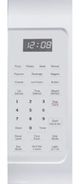 GE 30" 1.6 Cu. Ft. White Over the Range Microwave-2