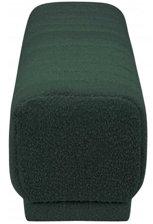 Meridian Furniture Heathrow Green Bench/Ottoman-2