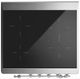 Ilve® Majestic III 30" Emerald Green Pro Style Induction Range with Solid Door and Chrome Trim-4