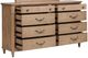 Magnussen Home® Harmony Heights Belgium Wheat Double Drawer Dresser-2