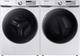 Samsung White Front Load Laundry Pair-0