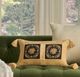 Nourison Home™ Mina Victory Vintage Pillow Black 13"x22" Throw Pillow-3