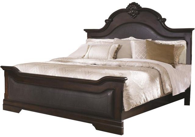 Coaster® Cambridge Cappuccino Queen Bed-0