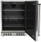 Coyote® 24” Stainless Steel Outdoor Under-The-Counter Refrigerator-1