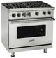 Viking® 5 Series 36" Ivy Pro Style Natural Gas Range-2