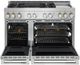 JennAir® RISE™ 48" Stainless Steel Pro Style Gas Range-3