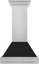 ZLINE 30" Black Matte Wall Mounted Range Hood-0