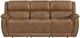 Flexsteel® Beau Silt Tan Power Reclining Sofa with Power Headrests-3