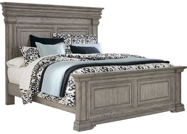 Pulaski™ Madison Ridge Brown California King Panel Bed-0