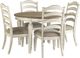 Signature Design by Ashley® Realyn Brown/Chipped White Upholstered Dining Side Chair-3