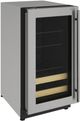 U-Line® 2000 Series 3.4 Cu. Ft. Stainless Steel Beverage Center-0