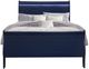 Global Furniture USA Charlie 5-Piece Royal Blue King Bedroom Set-2
