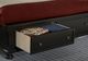 Vaughan-Bassett Reflections Ebony Queen Mansion Storage Bed-2