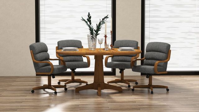 Chromcraft™ Customizable Nova Harrison 5-Piece Dining Set-1