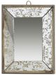 A & B Home Dorthea Gold Small Hanging Mirror-1