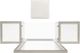 Coast2Coast Home™ Kiara 2-Piece Elsinore Champagne Vanity Mirror and Stool Set-4