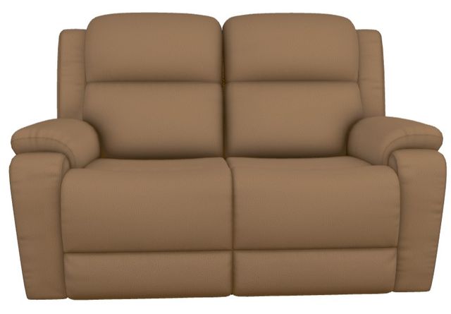 La-Z-Boy® Dorian Camel Manual Reclining Loveseat-1