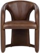 Classic Home Archie Bison Brown Leather Dining Chair-2