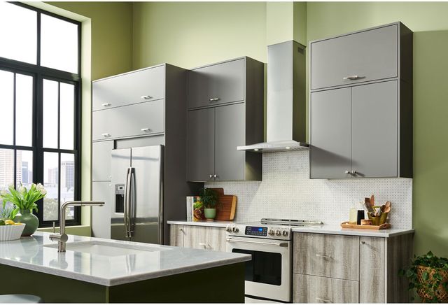 Broan® BWS2 Series 30" Black Stainless Steel Wall Mounted Range Hood -4