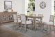 Bernards Citrus Heights Brown/Gray Counter Stool-1