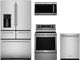 KitchenAid® 4 Piece Stainless Steel Kitchen Appliance Package-0