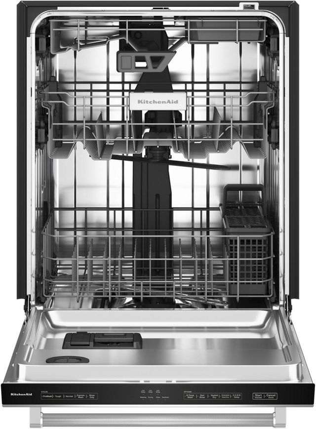 KitchenAid® 24" PrintShield™ Stainless Steel Top Control Built In Dishwasher-1