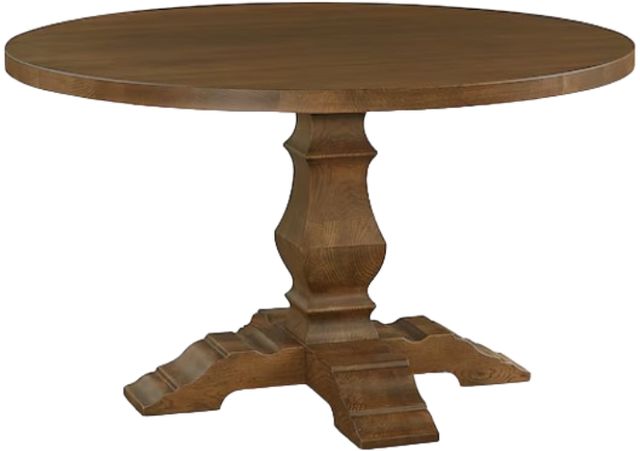 Bassett® Furniture Customizable BenchMade Tavern 54" Oak Dining Table-0