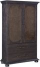 Hooker® Furniture Big Sky Charred Timber Small Wardrobe-0