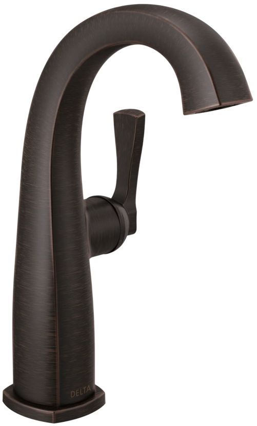 Delta Stryke® Venetian Bronze 10" Single Lever Handle Mid-Height Bathroom Faucet-0