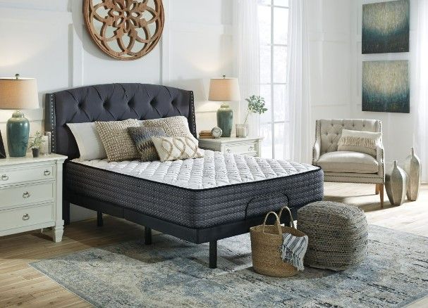 Sierra Sleep® by Ashley® Limited Edition 2-Piece Hybrid and Adjustable Base King Mattress Set-3