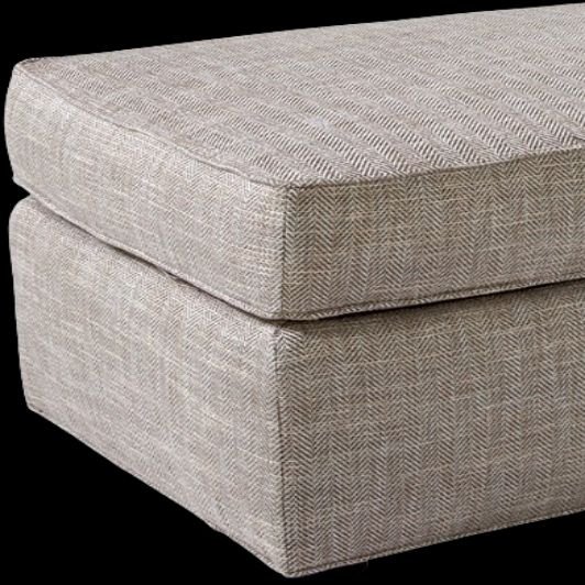 Huntington House Customizable 7711 Ottoman-1
