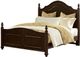 Vaughan-Bassett French Market Merlot King Poster Bed-0