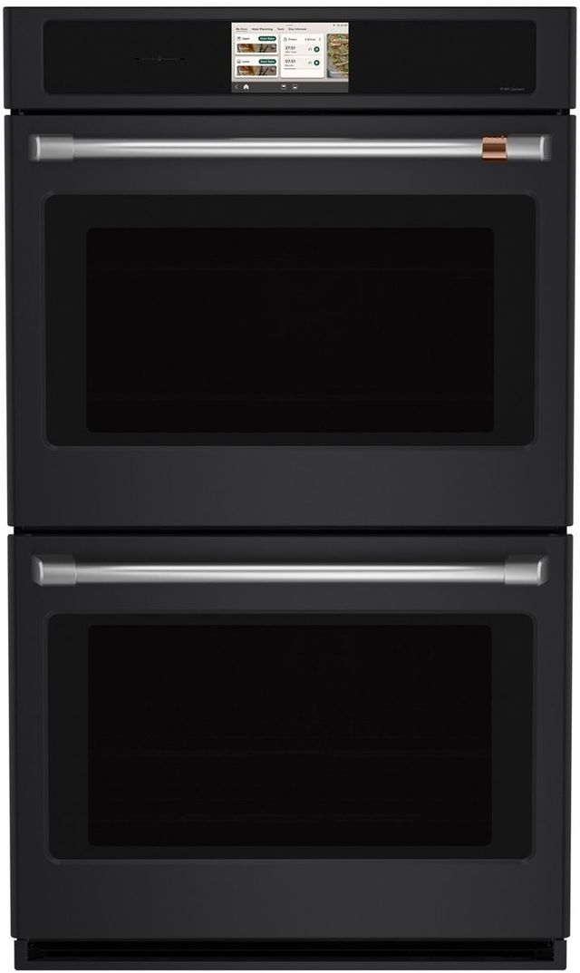 Café™ Professional Series 30” Matte Black Smart Double Electric Wall Oven with Convection-0