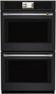 Café™ Professional Series 30” Matte Black Smart Double Electric Wall Oven with Convection-0